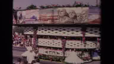 Los Angeles California USA (1967): Large Attendance At A Parade That Included A