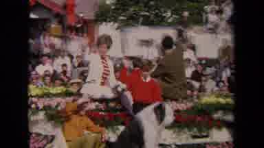 Los Angeles California USA (1967): Time For A Crazy Parade With A Float You Won't