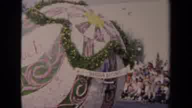 Los Angeles California USA (1967): A Parade Float For Christmas Time With Beach