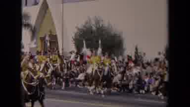 Los Angeles California USA (1967): Shriners Wearing Yellow Jackets And Purple Hats