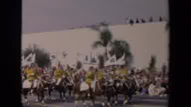 Los Angeles California USA (1967): Horses In A Parade