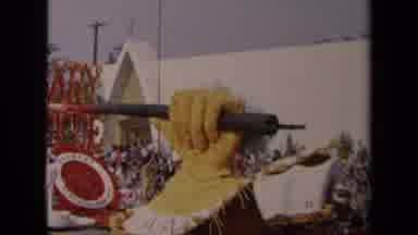Los Angeles California USA (1967): Calgary Stampede Parade Float For A Canadian