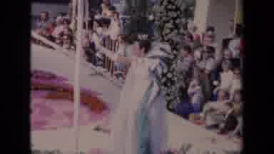 Los Angeles California USA (1967): Video Footage From A Float With Fictional