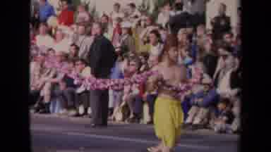 Los Angeles California USA (1967): Theme Prize Winning Float In Parade Of