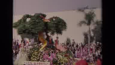 Los Angeles California USA (1967): This Is A Colorful Video Of A Parade With