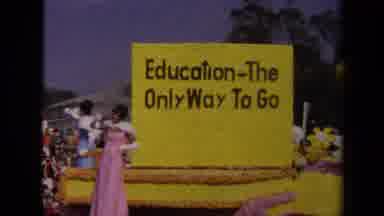 Los Angeles California USA (1967): Two Ladies Waving To The Crowd During A Parade
