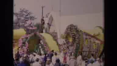 Los Angeles California USA (1967): Enormous Parade Float That Was Made To Look