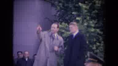 Ronald Regan Inaguration Sacramento Cal (1967): A Group Well Dressed Women Gather