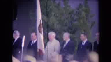 Ronald Regan Inaguration Sacramento Cal (1967): White Men At A Meeting