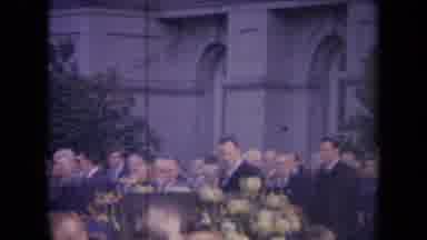 Ronald Regan Inaguration Sacramento Cal (1967): A Group Of Mostly White People