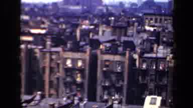 New York USA (1941): Many Buildings Almost Glued Together One Near The Other About