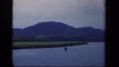 New York USA (1941): Beautiful Lake With Mountainous Background