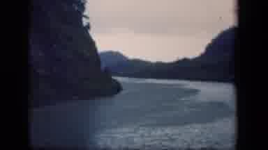 New York USA (1941): Vintage Footage Of A River
