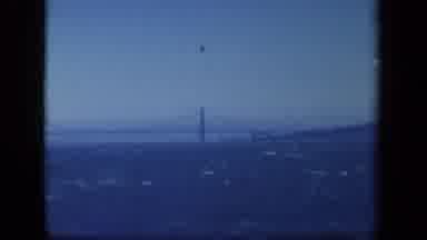 New York USA (1941): Large Bridge Stands Tall Over The Ocean As Waves Lap It