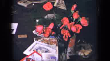Sebring Ohio USA (1942): Lonely Roses Sit Here Waiting For The Viewer To Enjoy