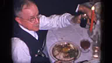 Sebring Ohio USA (1942): Supper Celebration With Family And Friends Latter Days