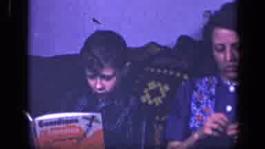 Sebring Ohio USA (1942): This Is A Colored Video Of A Young Boy And His Mom