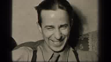 Sebring Ohio USA (1942): Black And White Footage Of An Adult Male Answering