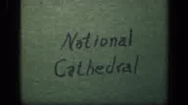 Baltimore Maryland USA (1943): Words Describing A Church Surrounded By Trees And A