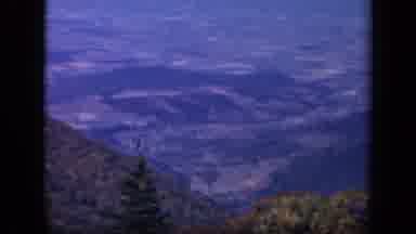 Skyline Drive Virginia USA (1943): Forested Mountains And Hills In Autumn Will
