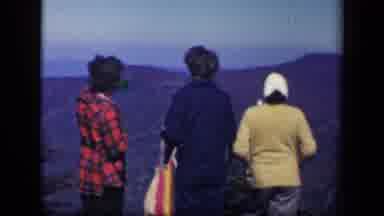 Skyline Drive Virginia USA (1943): Women Mountain Forest Looking Walking Talking