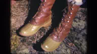 Skyline Drive Virginia USA (1943): A Creeping View Of A Pair Of Boots That Appear