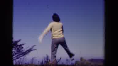 Skyline Drive Virginia USA (1943): Men Women Dancing Having Fun Laughing Smile