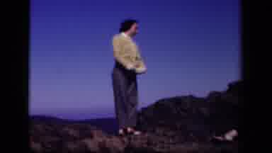 Skyline Drive Virginia USA (1943): People Dancing On Rocks