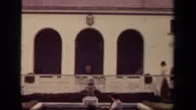 Washington DC USA (1943): Vintage Film Segment Of A Couple Walking Through A