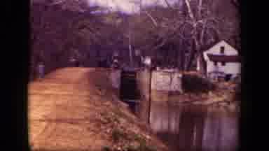 Washington DC USA (1943): Movie Reel Showing Images Of Certain Spots Near A Lake