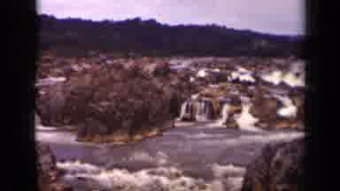 Washington DC USA (1943): Waterfall Landscape Nature Water Trees Forest Mountain