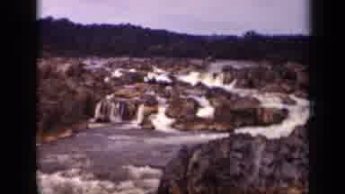 Washington DC USA (1943): Camera Pans Across The Rocks And Captures Several Small