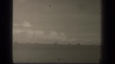 Leyte Gulf Philippines (1944): White And Black Image Not Clear What Looks Like But