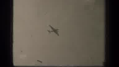 Leyte Gulf Philippines (1944): Man Uses Signal On Ship To An Airplane In The Sky