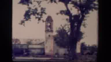 Leyte Gulf Philippines (1944): Old Church Bell Stands In Bell Tower Among Ruins Of