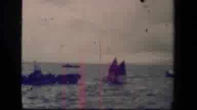 Leyte Gulf Philippines (1944): Title Of Opening Scene Boating Ships At Sea