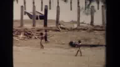 Papua New Guinea (1944): Kids Walking Around
