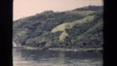 Papua New Guinea (1944): This Is A Peaceful Mountain That Is By A Body Of Water