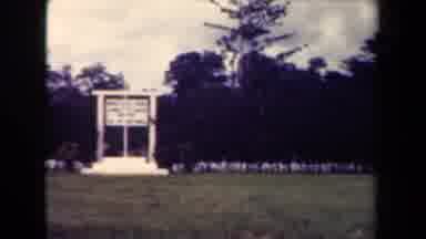 Papua New Guinea (1944): The Grounds At The Church Are Cleared And Ready For The