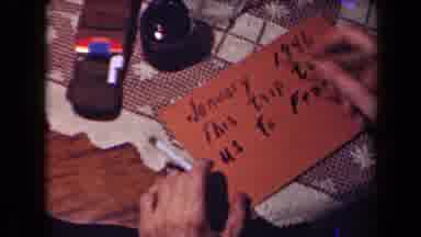 France-1945: The Queen Mary Writing
