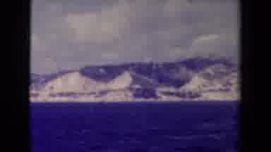 France (1945): A Beautiful View Of The Sea And Mountains On A Sunny Summer