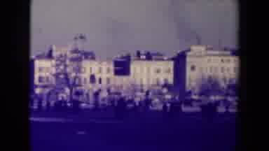 France (1945): Horse Carriage Stroll Through A 1900s City