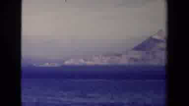 France (1945): Iceberg Sitting On The Ocean