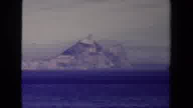 France (1945): Observing Different Mountains By The Ocean From A Distance While