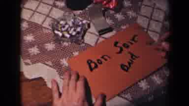 France (1945): A Person Creating A Sign For Some Kind Of Event