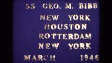 Netherlands (1946): List Of Cities On A Sign That Will Be Visited On The March