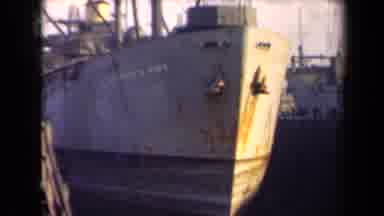 Netherlands (1946): How To Properly Place An Old Steamship To Rest At A Dock