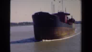 Netherlands (1946): A Person Sending Light Signals To An Incoming Ship So As Not