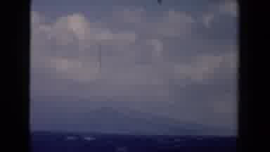 Netherlands-1946: Beautiful White Puffy Clouds Above The Calming Blue Water Of