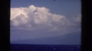 Netherlands (1946): Old Video Pointing At The Clouds In The Sky And Landscape